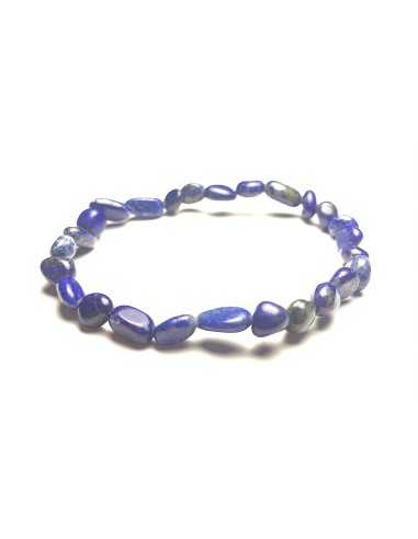 Bracelet Nugget en Lapis Lazuli - Élégance et Sérénité pour une Harmonie Intérieure