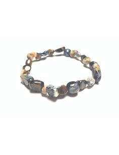 Bracelet nugget en Pietersite - Lithothérapie | Encens.fr