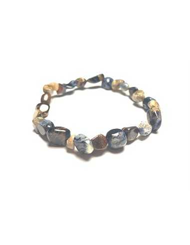 Bracelet nugget en Pietersite