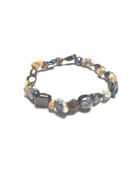 Bracelet nugget en Pietersite - Lithothérapie | Encens.fr