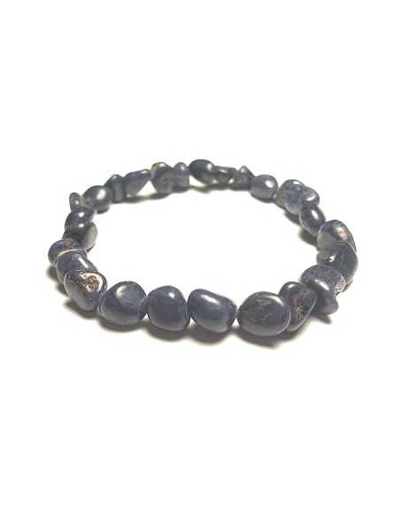 Bracelet nugget en Saphir - Lithothérapie | Encens.fr