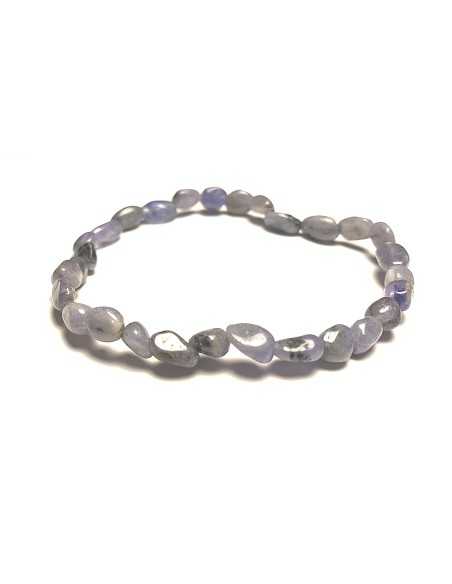Bracelet nugget en Tanzanite - Lithothérapie | Encens.fr