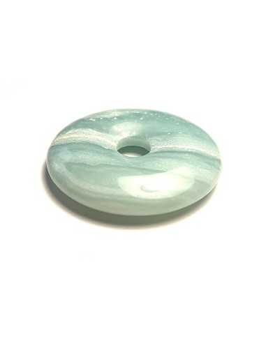 Donut 4 cm en Amazonite - Encens.fr