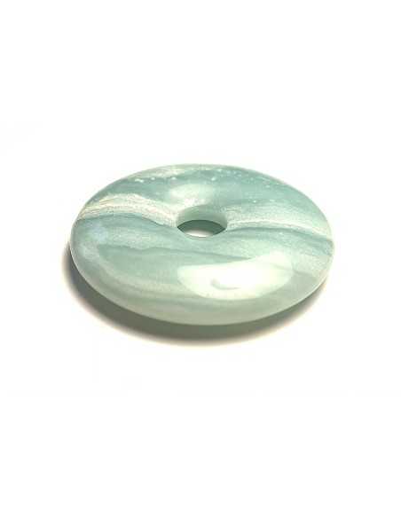 Donut 4 cm en Amazonite - Encens.fr