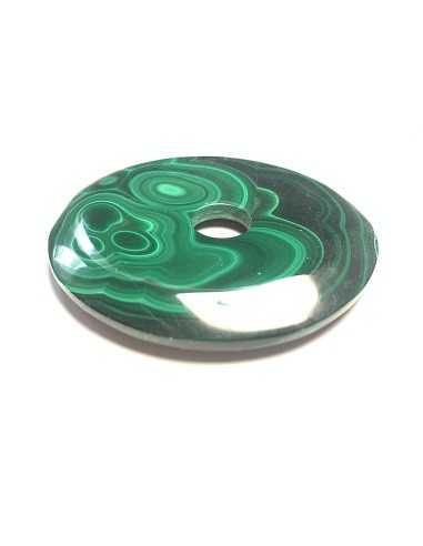 Donut en Malachite - Pierre naturelle pour la protection et l'équilibre émotionnel