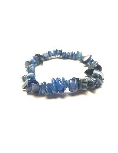 Bracelet baroque en disthène cyanite - Équilibre et sérénité pour votre bien-être