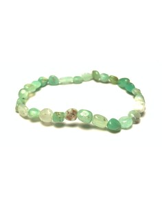 Bracelet nugget en Chrysoprase - Encens.fr