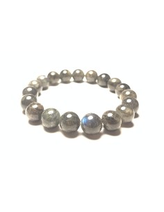 Bracelet 10/12 mm en Labradorite - Encens.fr