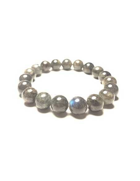 Bracelet 10/12 mm en Labradorite - Encens.fr