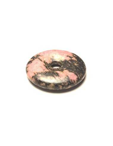 Donut 4 cm en Rhodonite