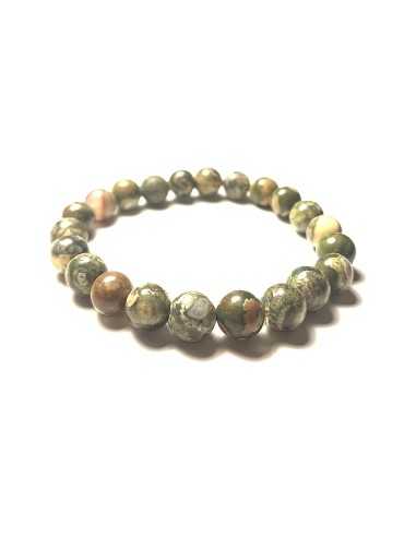 Bracelet 8 mm en rhyolite