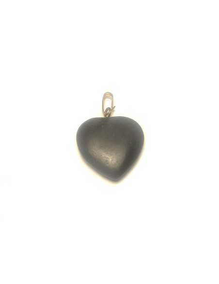 Pendentif coeur en Shungite - Encens.fr | Minéraux