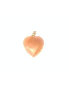 Pendentif coeur en Aventurine orange - Encens.fr | Minéraux