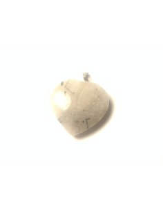 Pendentif coeur en Quartz tourmaline - Encens.fr | Minéraux