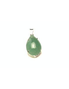 Pendentif cerclé en Aventurine - Encens.fr | Minéraux