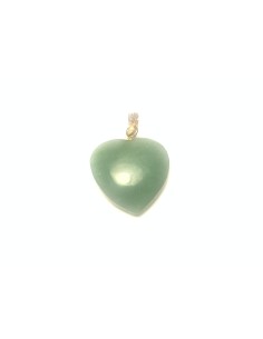 Pendentif coeur en Aventurine - Encens.fr | Minéraux