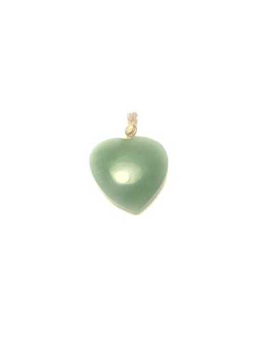 Pendentif coeur en Aventurine