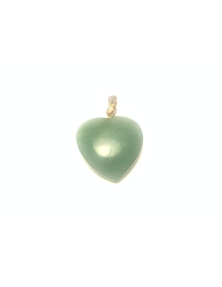 Pendentif coeur en Aventurine - Encens.fr | Minéraux