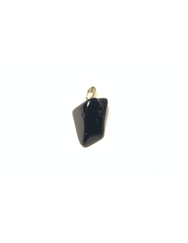 Pendentif forme libre bélière en Tourmaline