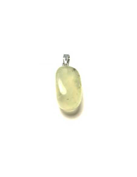 Pendentif forme libre en Prehnite - Encens.fr | Minéraux