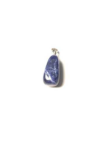 Pendentif forme libre bélière en Sodalite