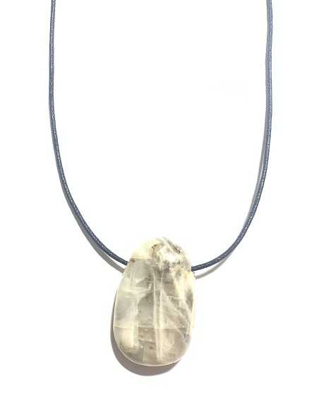Pendentif percé XL en Garniérite - Minéraux | Encens.fr