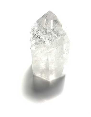 Pointe en Cristal de roche 140 g - Purifie et équilibre les énergies