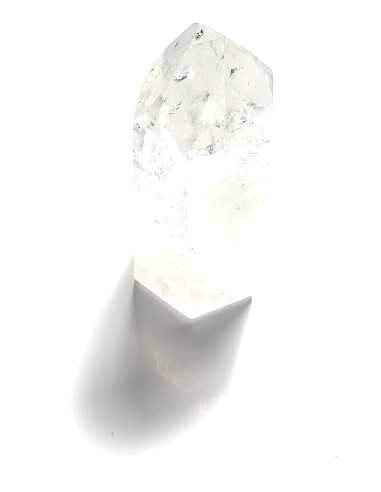 Pointe en Cristal de roche 250g - Purifiez votre énergie et équilibrez votre esprit