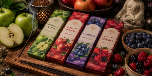 Encens Fruités : Une Explosion de Parfums pour Éveiller les Sens