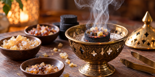 Comment brûler correctement de l’encens en grains ?